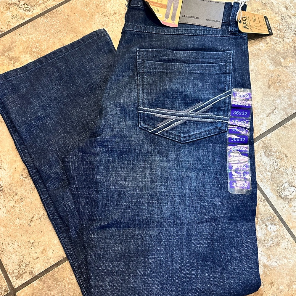 Axel Classic Indigo Relaxed Fit Jeans